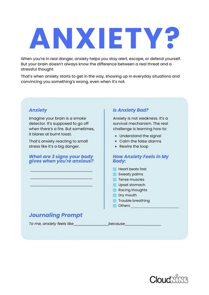 The Anxiety Workbook